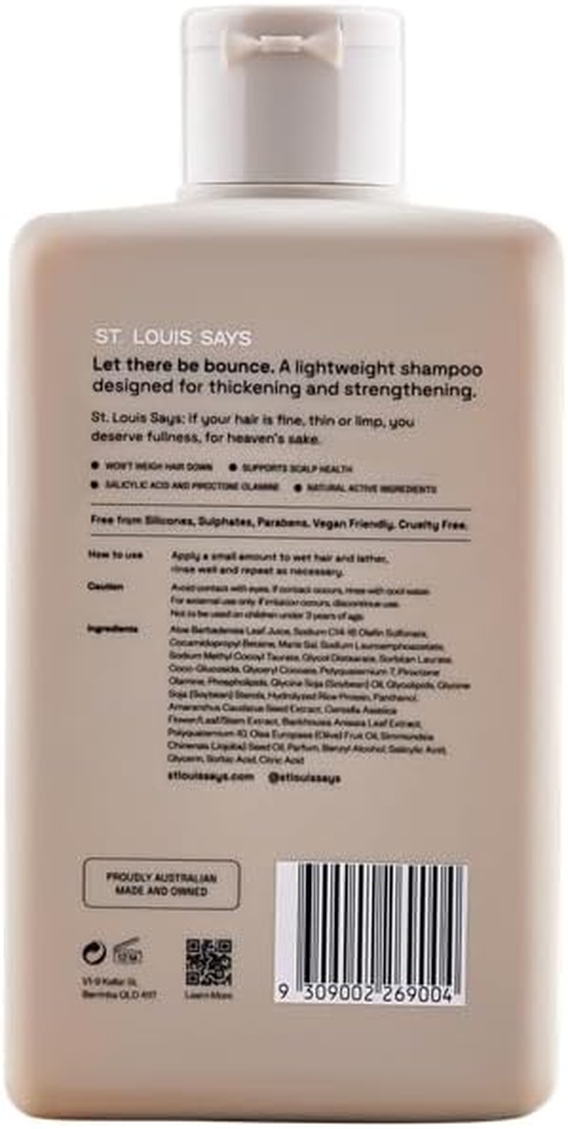 Almighty Volume Thickening Shampoo &ndash; Lifting & Densifying Shampoo for Fine, Flat Hair &ndash; Boosts Volume, Strength & Scalp Health &ndash; Lightweight Formula for All Hair Types image number 3