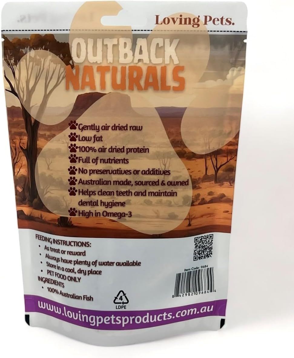 Loving Pets Whole Little Fish, Cat Treats, 80G Grams image number 1