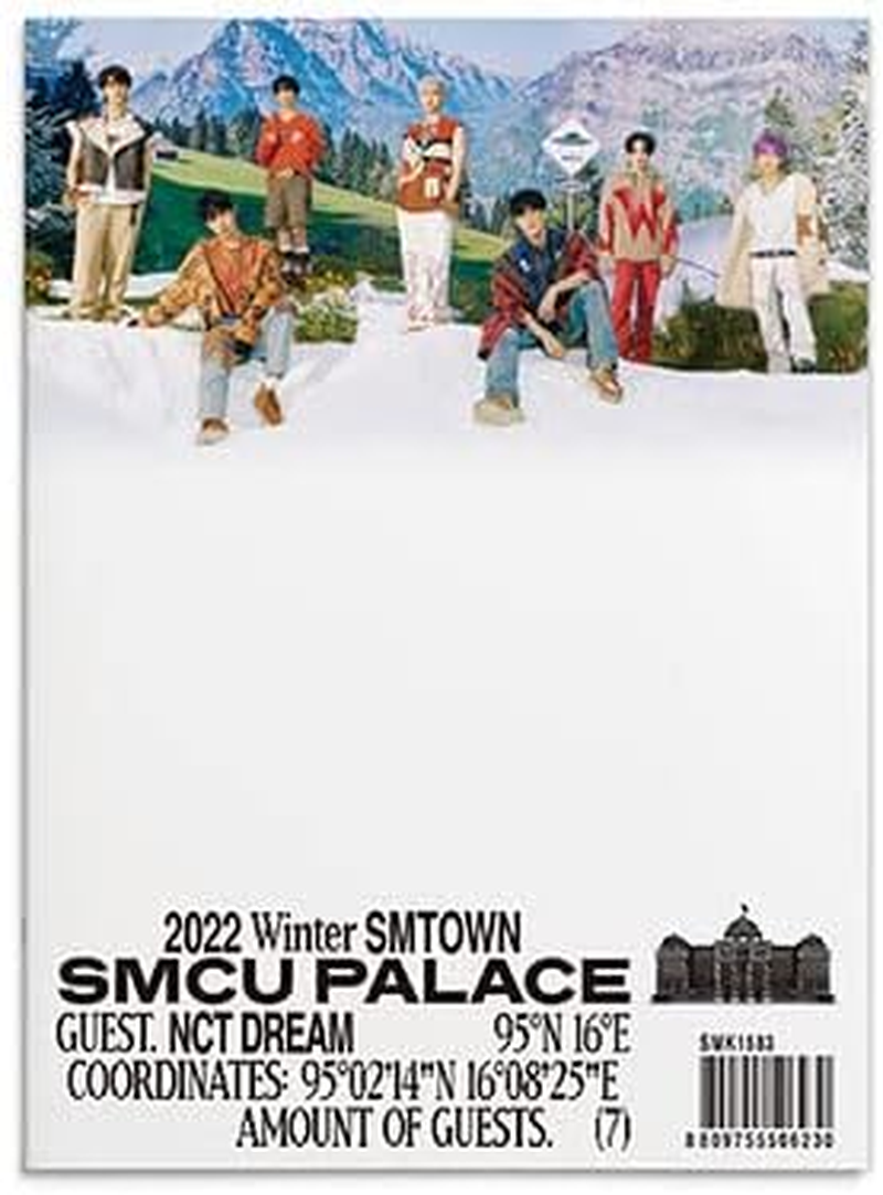 SM Ent 2022 Winter SMTOWN : SMCU Palace Winter Special Album NCT DREAM Version Cd+Photobook+Etc+Tracking Sealed