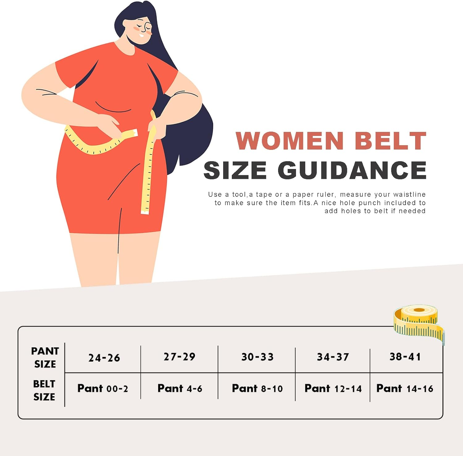 Pettata Women Belt for Jeans Dress Cinch Waist Belt for Ladies Faux Leather Belt with Gold Buckle image number 2