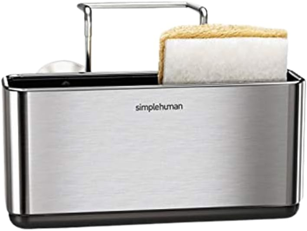 Simplehuman Slim Sink Caddy, Brushed Stainless Steel image number 6