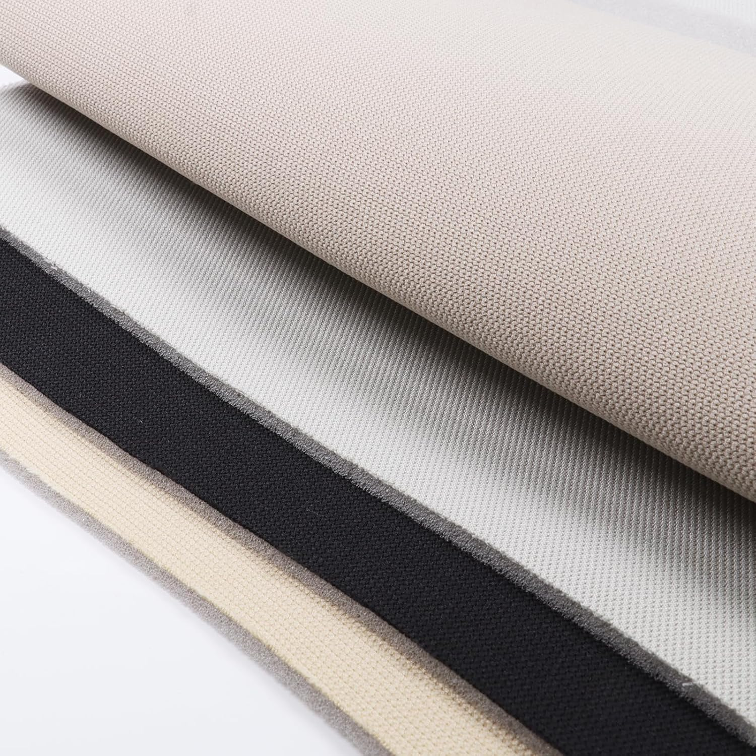 Foam Backed Automotive Flat Knit Headliner Fabric Roof Lining Upholstery Craft Replace 1.5M Width (Grey, 1.5M X 2.2M) image number 6