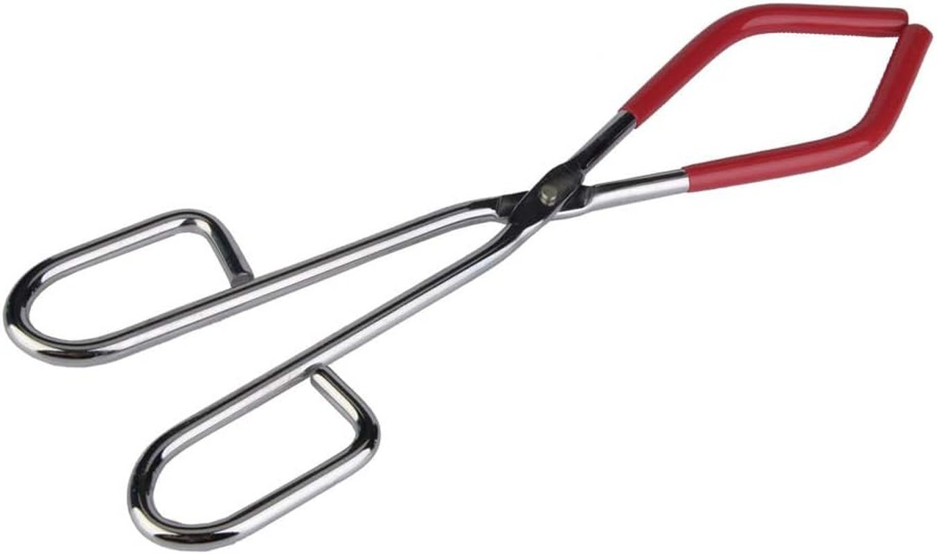 Xinwoer Beaker Tongs, 26Cm, Red, Stainless Steel & Plastic, Holds 1000Ml Beaker, 1 Piece image number 1