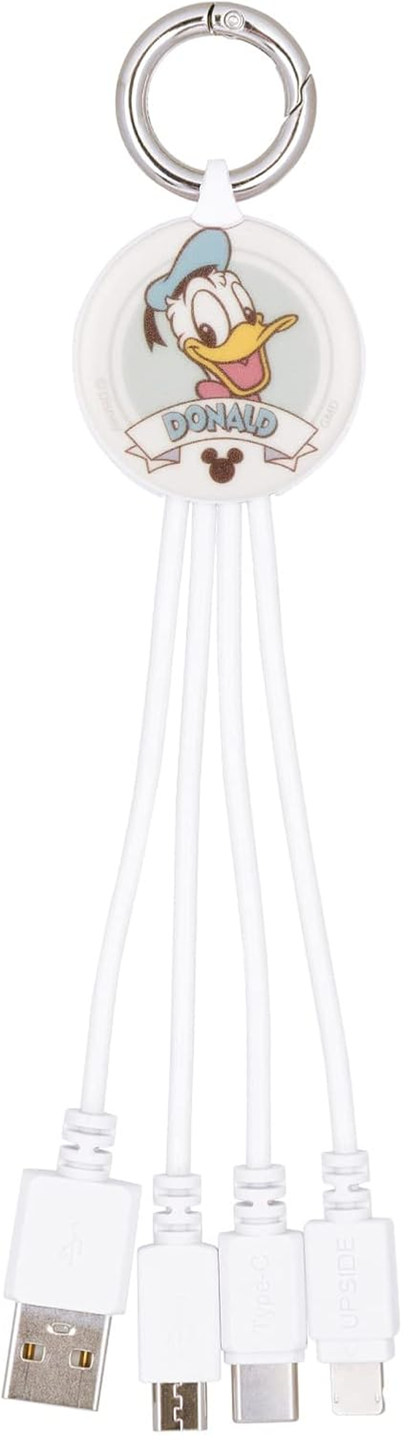 Gourmandise DNG-67D Disney Character Multi Charging Cable Daisy Duck