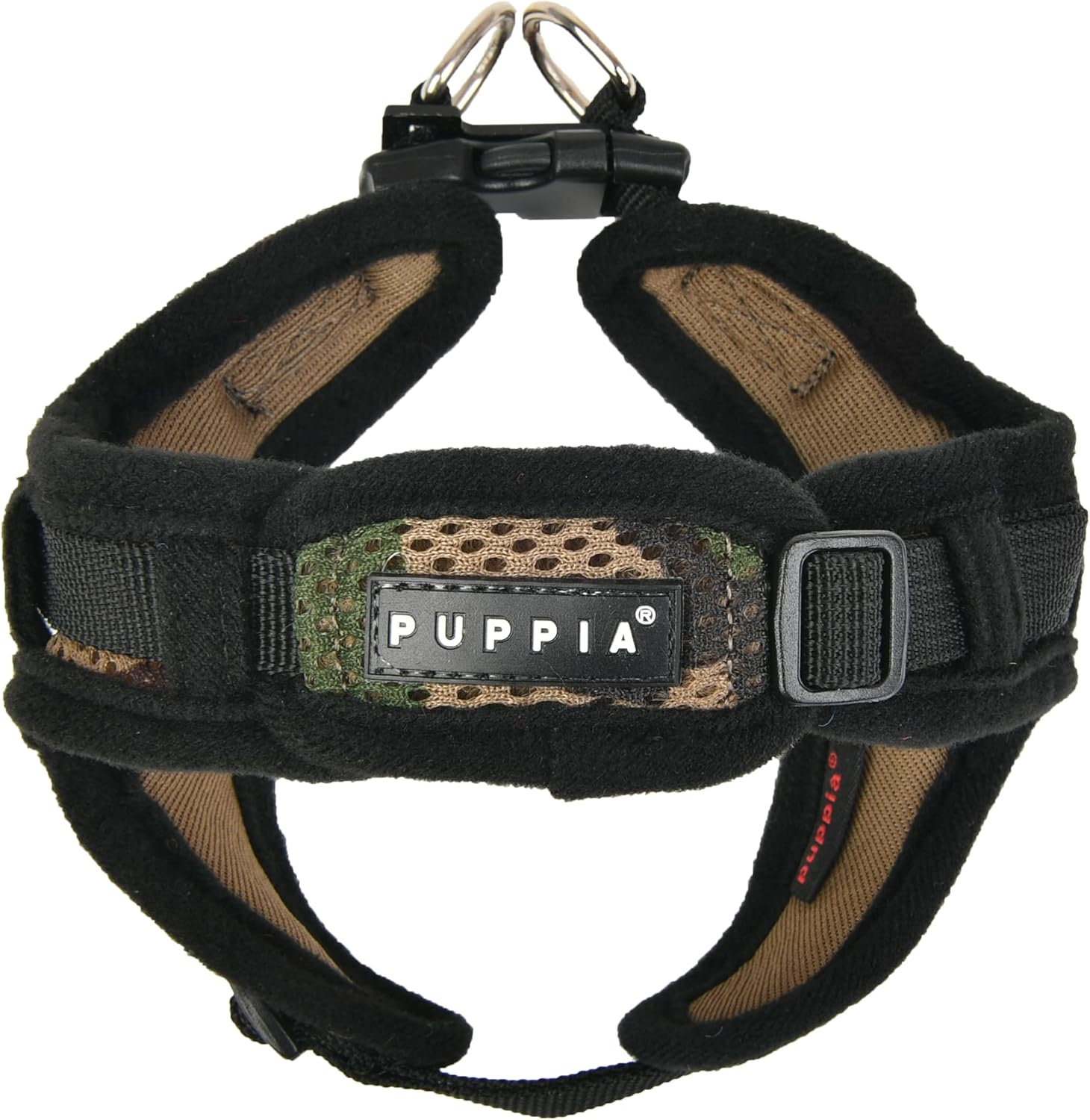 Puppia Soft Mesh Dog Harness X Camouflage Large