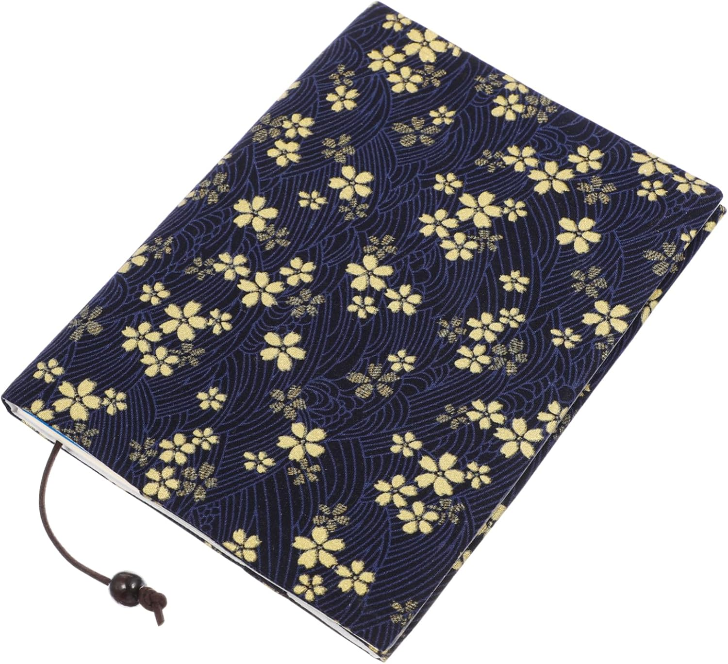 Kisangel Book Sleeve Cover Protective Book Decor Cloth Book Protector Exquisite Book Sleeve for Book Lover,Blue image number 5