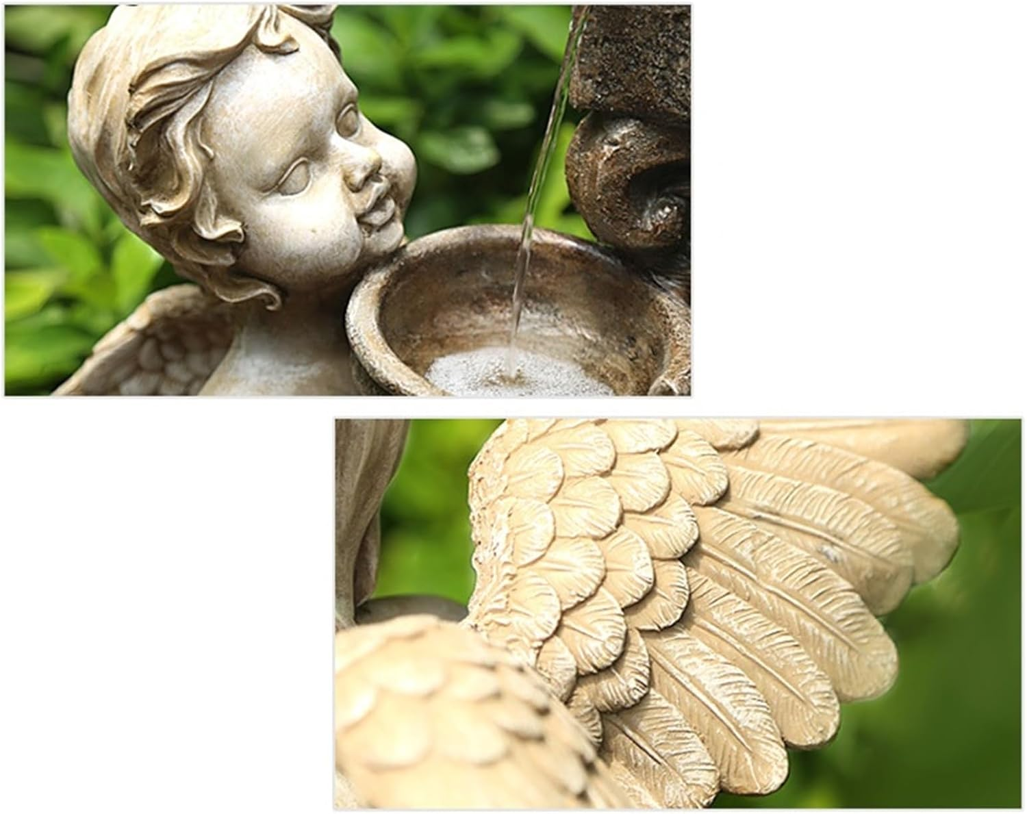 Outdoor Fountain Angel Fountain Landscape, Outdoor Water Decoration, Garden Layout Courtyard(L) image number 2