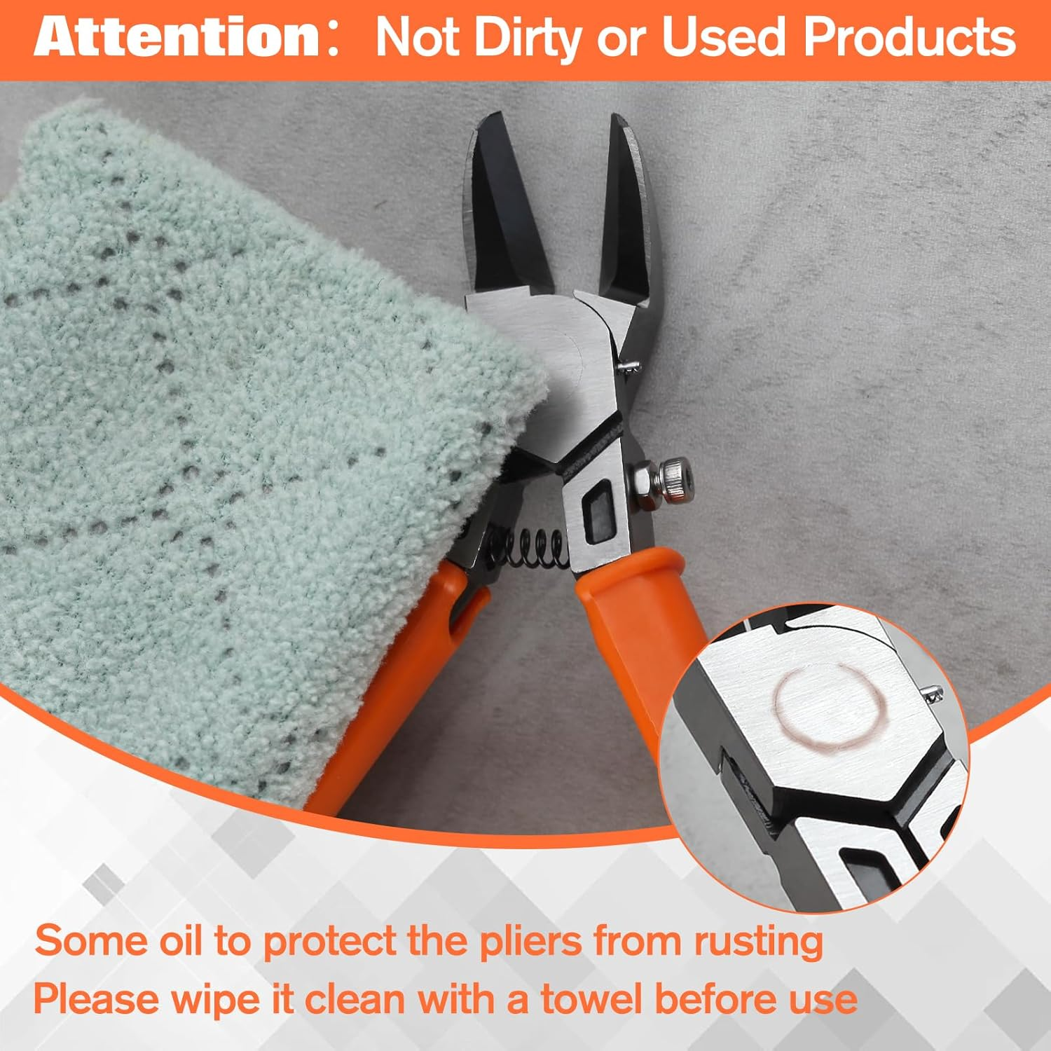 SPEEDWOX Wire Cutter 38 Angled Flush Cutters for Electronic Components Ultra Sharp Side Cutters Wire Scissors for Jewellery Making Cutting Soft Wires, Electronics Zip Tes