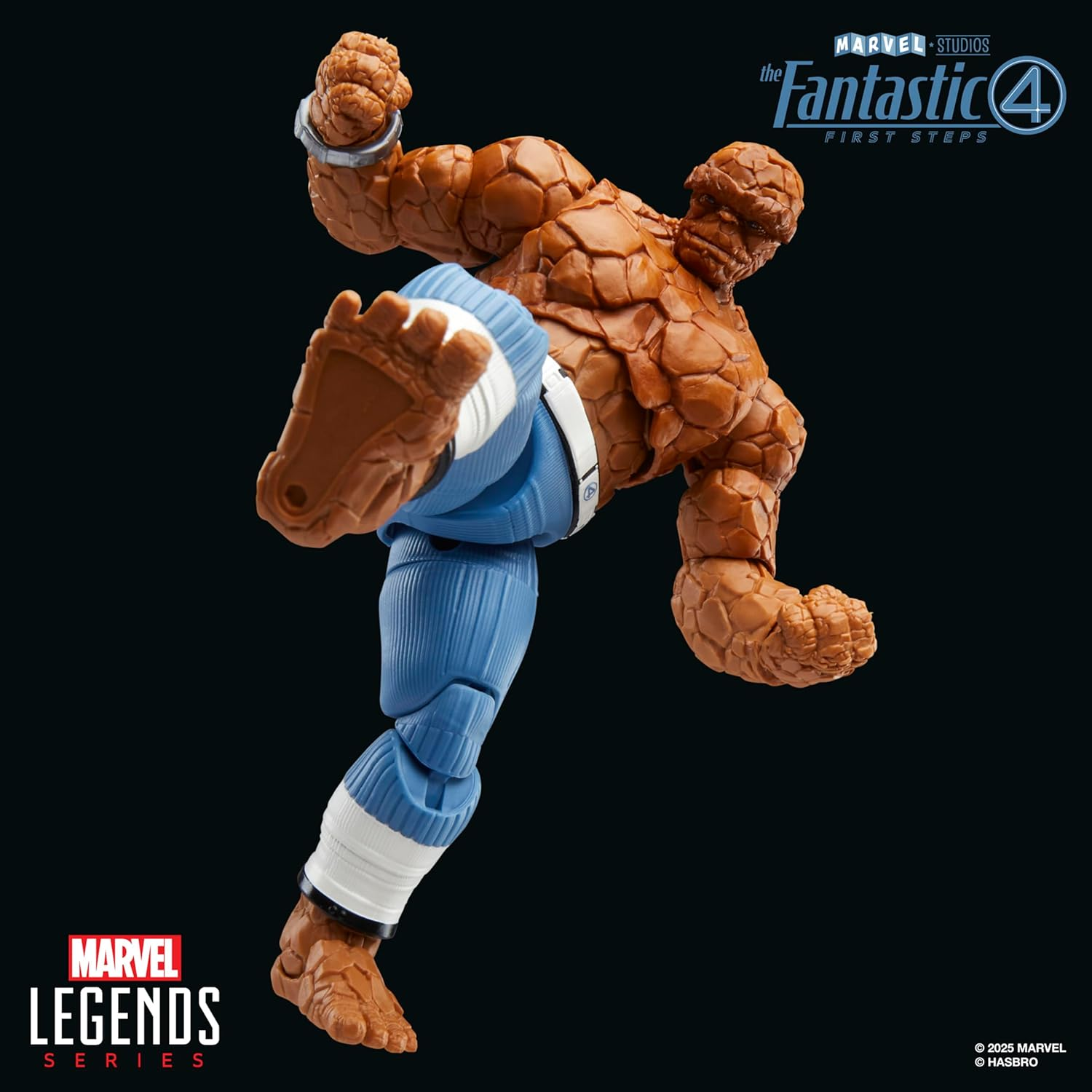 Marvel Legends Series Marvel'S the Thing, the Fantastic Four: First Steps Ben Grimm Movie Collectible 6 Inch Action Figure Toy image number 5