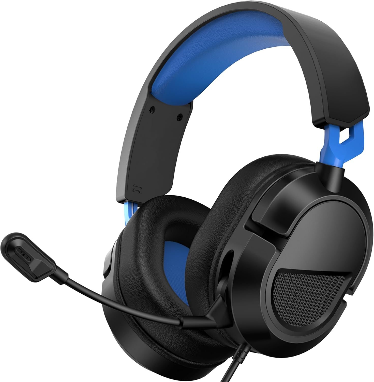 Syndesmos Gaming Headset for PS5, PS4, PC, Xbox, Nintendo Switch, Headset with Microphone, Stereo Surround Sound Gaming Headphones with Cable, Noise Cancelling, 3.5 Mm Over-Ear Headphones Black+Green