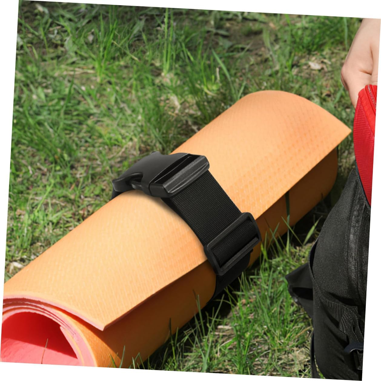 Zerodeko Adjustable Luggage Straps with Buckle 2Pcs Travel Suitcase Belts 3.8Cm Wide Nylon Straps for Secure Packing and Outdoor Travel Gear image number 2