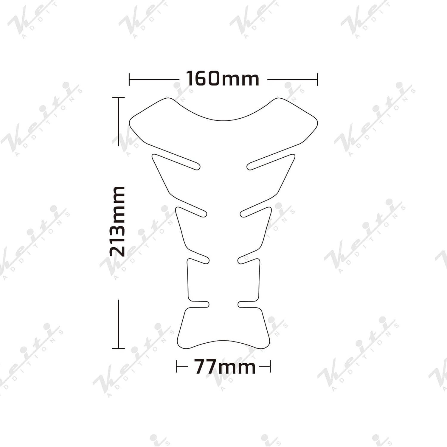 Keiti KT1240C Tank Pad Clear