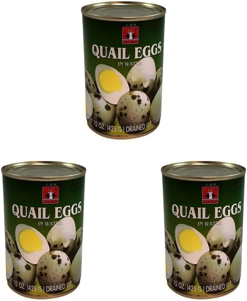 Golden Lion Quail Eggs in Water 425 Ml