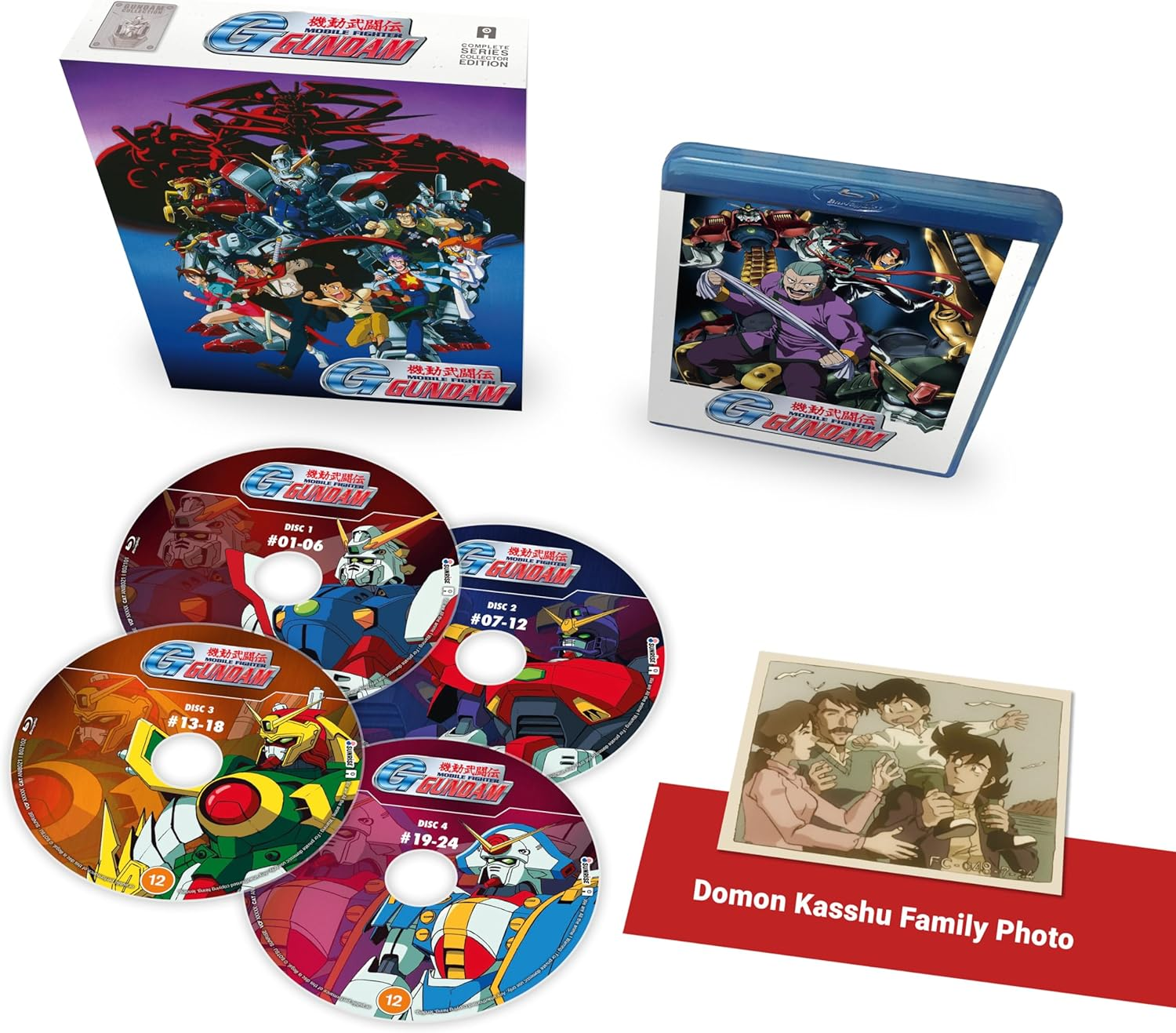 Mobile Fighter G Gundam - Part 1 (Limited Collector'S Edition) [Blu-Ray] image number 2