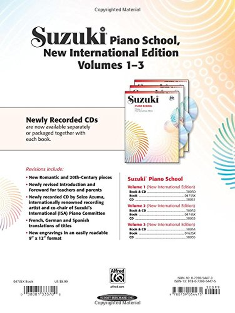 Suzuki Piano School 1: New International Edition image number 3