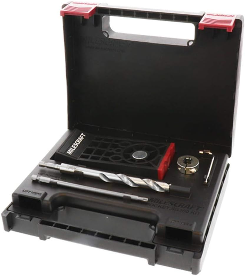 Milescraft Pocket Hole Jig 300 Heavy Duty Portable Clamp on Joinery Jig image number 1