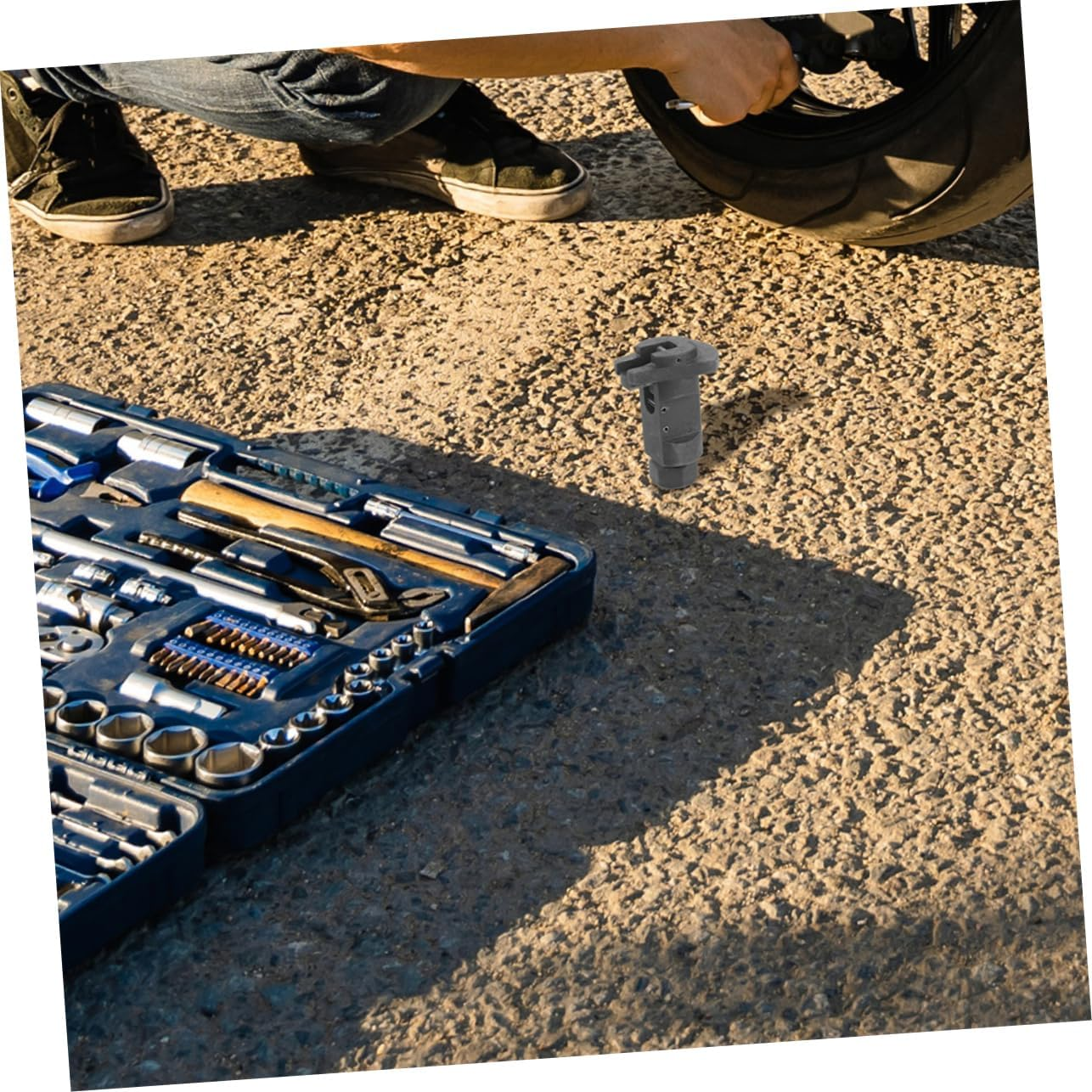 WOONEKY 2Pcs Suspension Strut Spreader Tool for Quick Vehicle Repairs Hydraulic Separators Essential Automotive Maintenance Equipment For image number 1