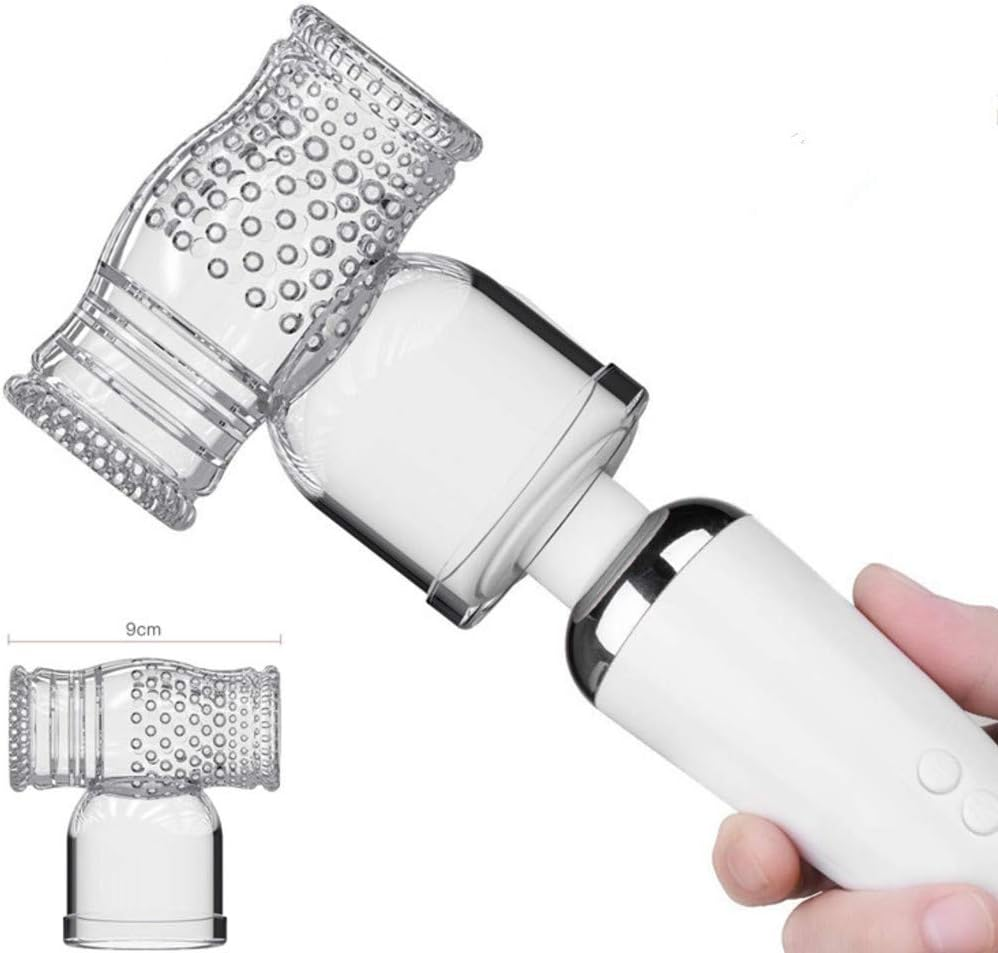 3 Pcs Nuhui Standard Magic Wand Attachments Accessories Headgear Men'S Training Toys Adult Tools,Improve Life Quality,Wand Hole Inner Dia 2",From US