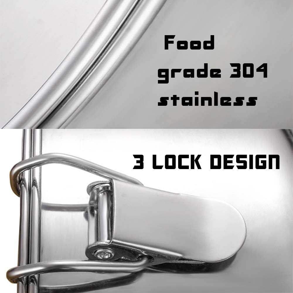 Flan Mold with Lid, Stainless Steel Flan Pan for Instant Pot 6QT(3QT, 8QT Avail) - Flanera Flan Maker Come with Rack and Spatula image number 2