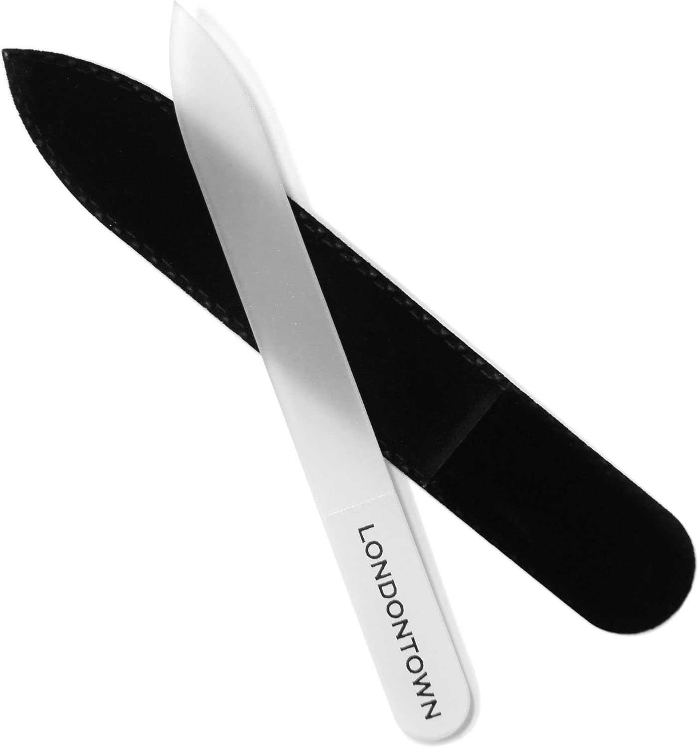 LONDONTOWN Black Glass Nail File, 0.48 Oz. - Black image number 4