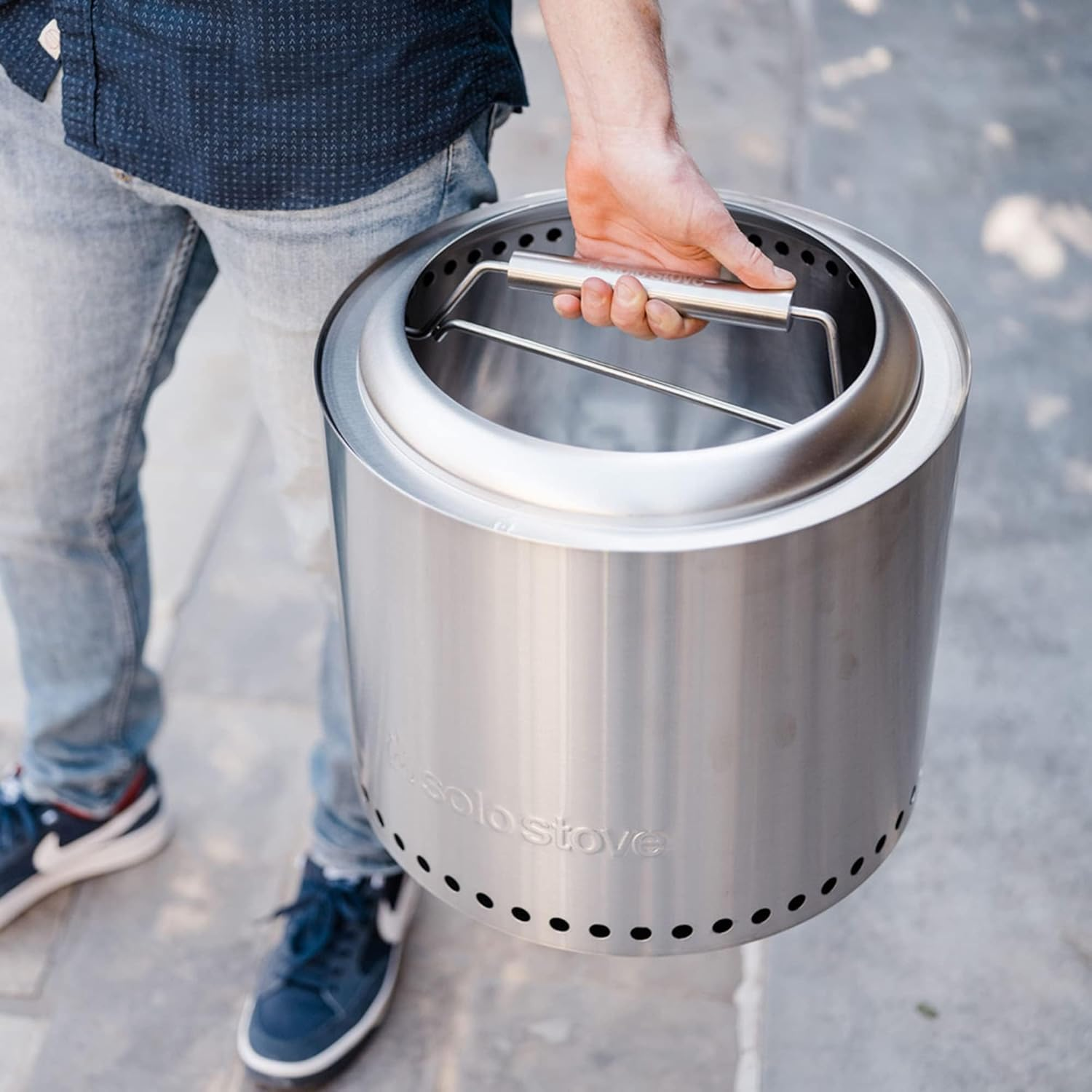 Solo Stove Ranger Fire Pit Handle Accessory Great Portable Camping Outdoor Fire Pit Tool for Carrying Camp Equipment Stoves and Backyard Fire Pits image number 2