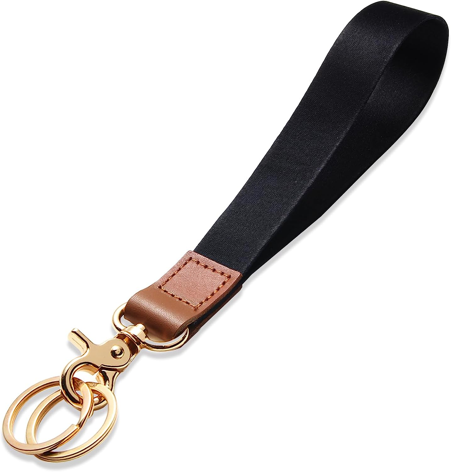 Hand Wrist Lanyard Key Chain Holder, Wristlet Strap for Key for Women & Men, Short Keychain Lanyard for Car Key