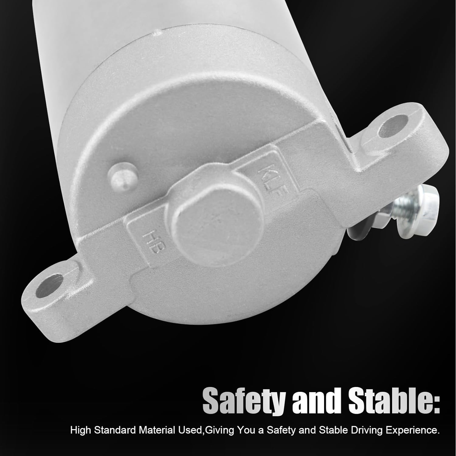 Starter Motor 21163-1266 Compatible with Kawasaki Bayou 220 1988-2002, Bayou 250 2003-2011, Replace# 0454952 0453478 image number 4