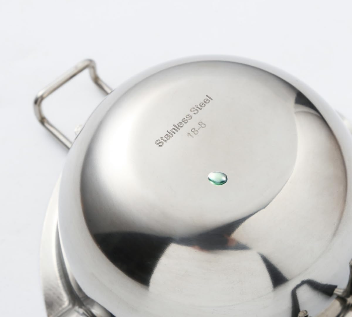 WUWFKUI 2PCS Stainless Steel Double Boiler Pot with Heat Resistant Handle for Melting Chocolate, Candy and Candle Making (400ML+600ML) image number 2