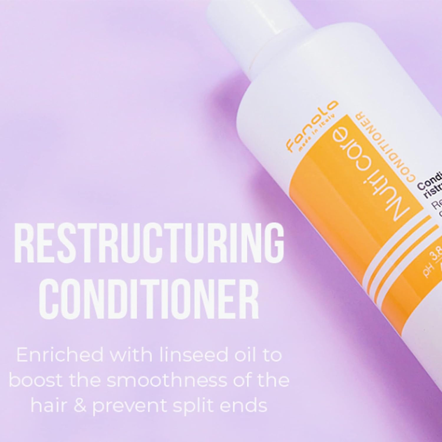Fanola Nutri Care Restructuring Conditioner, 350Ml image number 6