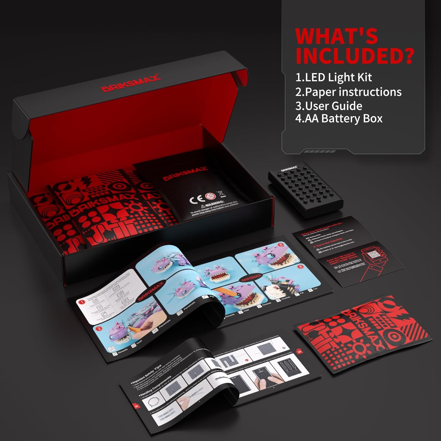 BRIKSMAX 2.0 Light Kit for -Klombo -Innovative Led Lighting Compatible with  77077 - Not Included Model Set