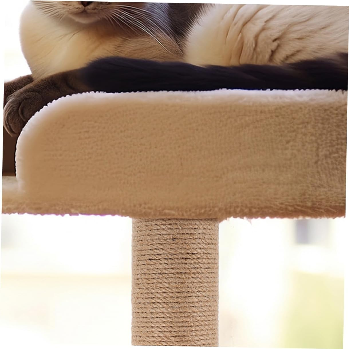Alasum 2Pcs Sisal Cat Scratching Post Replacement 30Cm Tall Cat Scratch Pole for Corner Wall Tree DIY Climbing Scratcher Accessories for Indoor image number 3