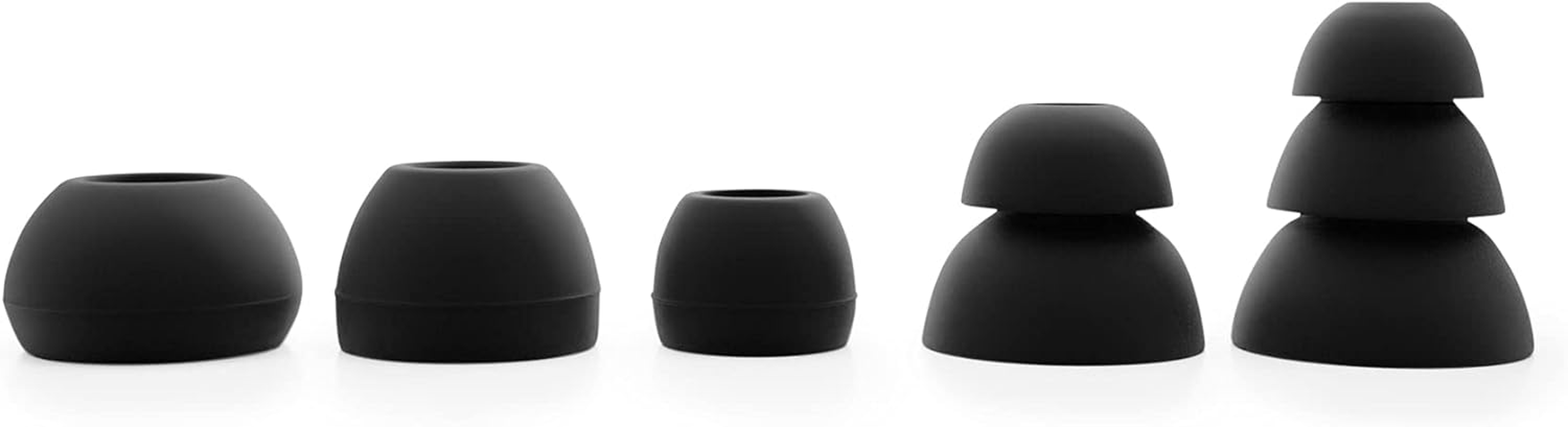 Okuli Set of 22 Silicone Earbuds Ear Tips for Earphones (Small, Medium, Large) image number 1