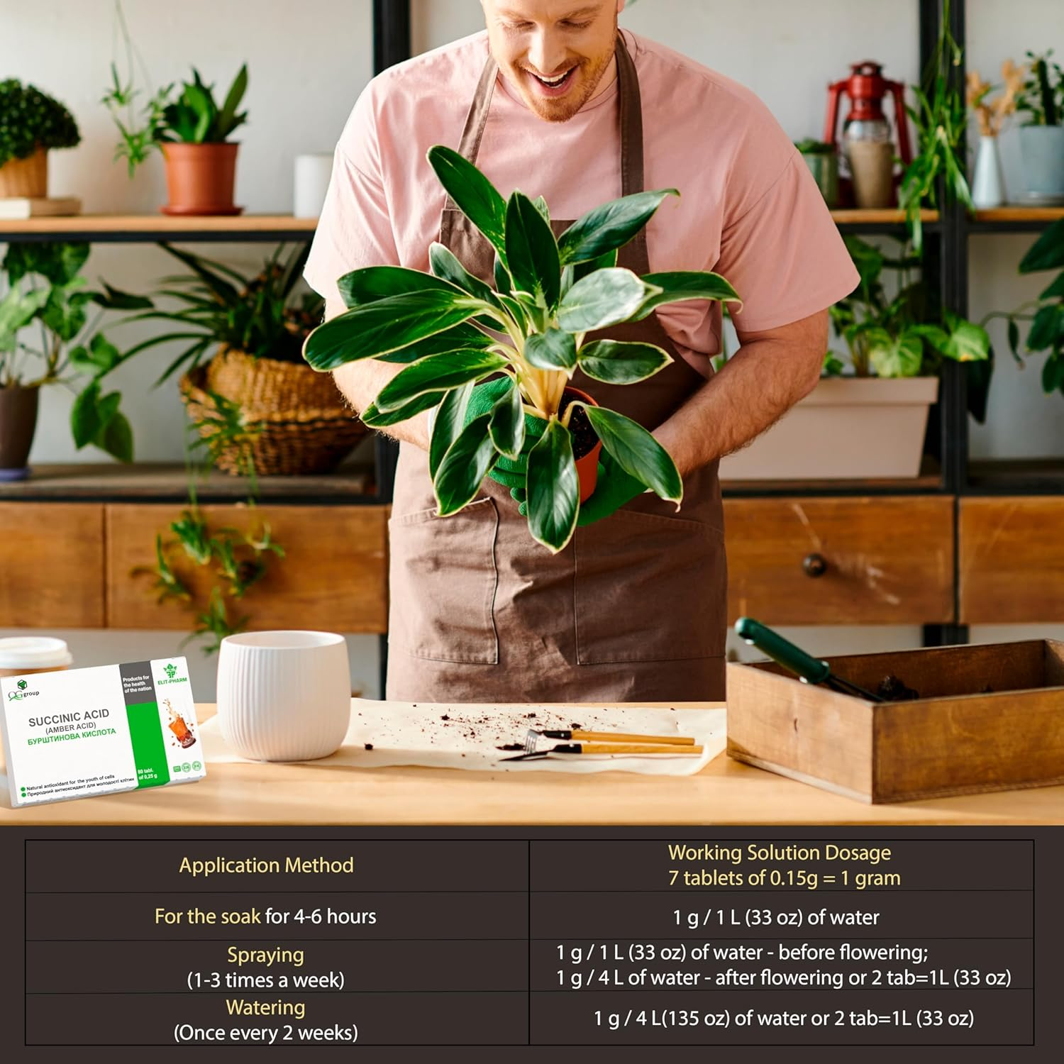 Succinic Acid Amber Acid 80 Tabs/0.25G image number 6