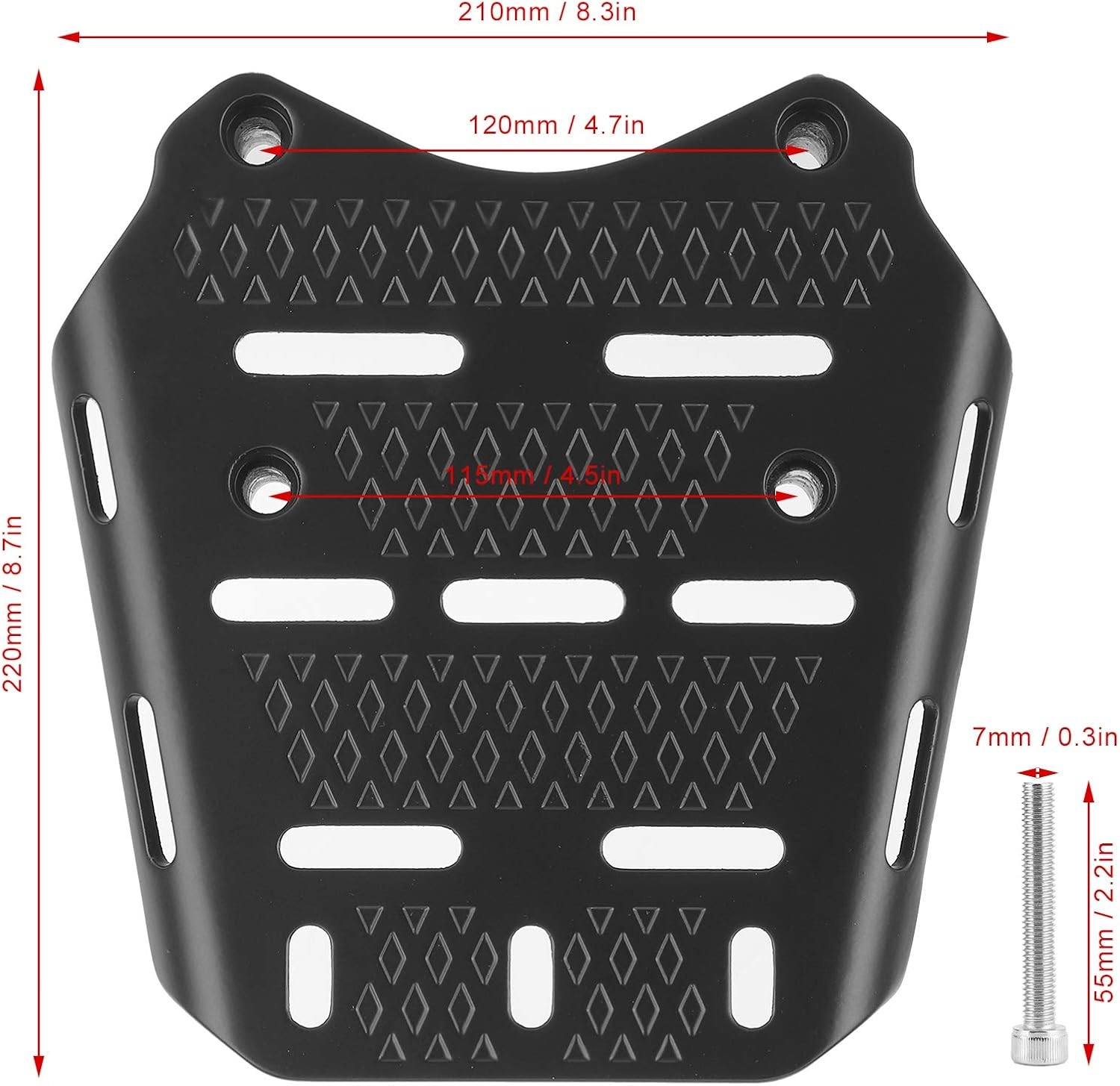 Rear Luggage Rack, Luggage Carrier Bracket, Luggage Carrier Rack, for Honda PCX 125 150 2014-2019