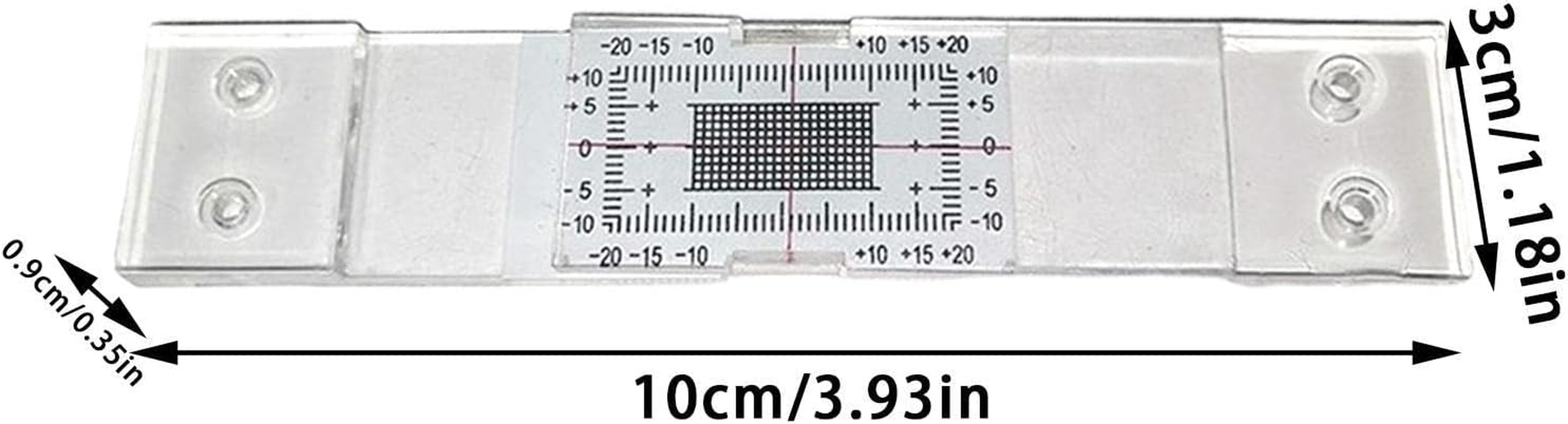 Cracks Monitor - Acrylic Cracks Monitoring Record | Tell-Tale Cracks Gauge Inspection Tool | Cracks Monitoring Record Tell-Tal Cracks Monitor | Cracks Measure and Record Instrument for Monitoring Wall image number 3
