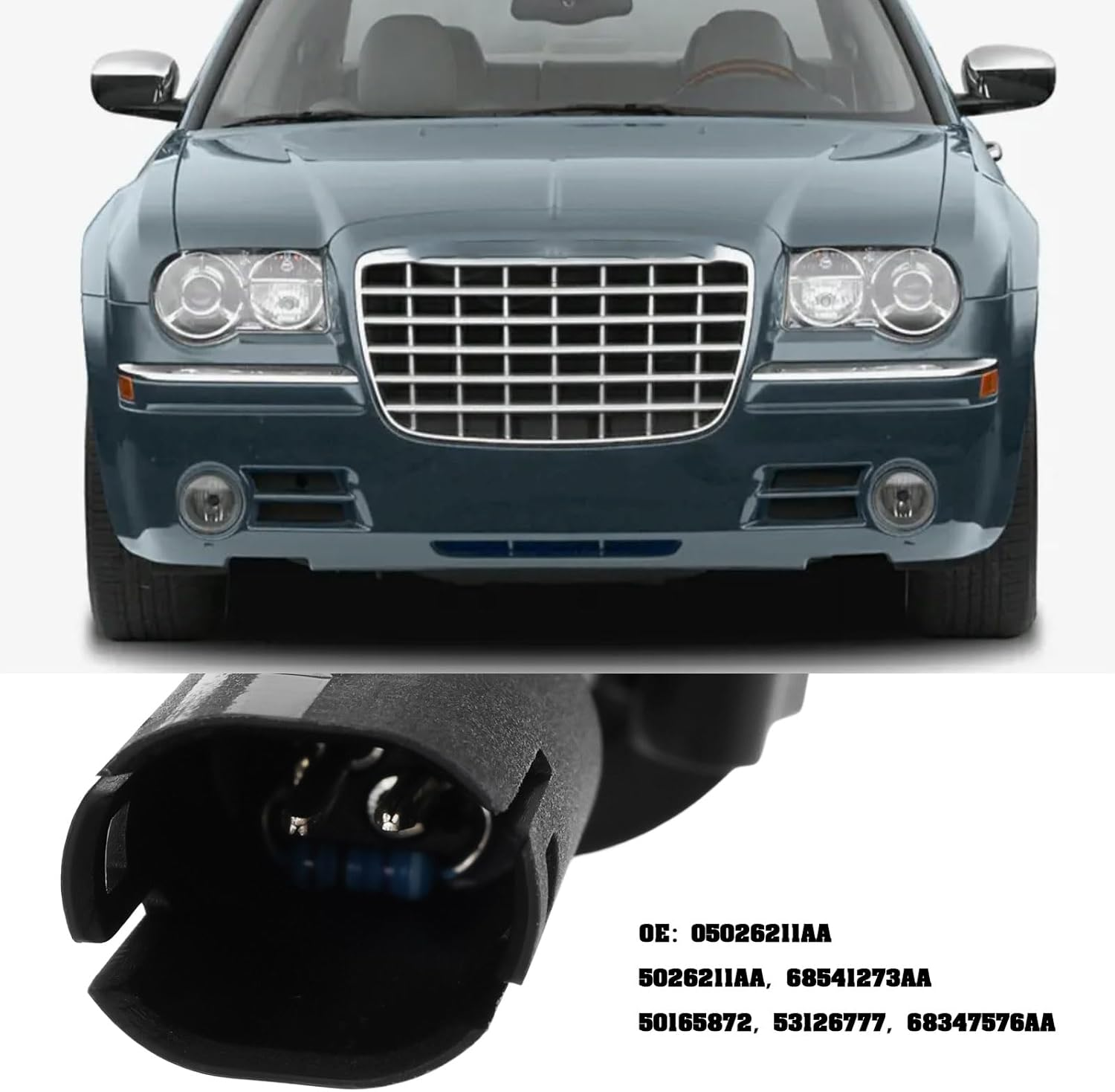 Emsea Car under Hood Switch 05026211AA 5026211AA 68541273AA Compatible with Dodge Compatible with Chrysler 2007-2024 image number 1