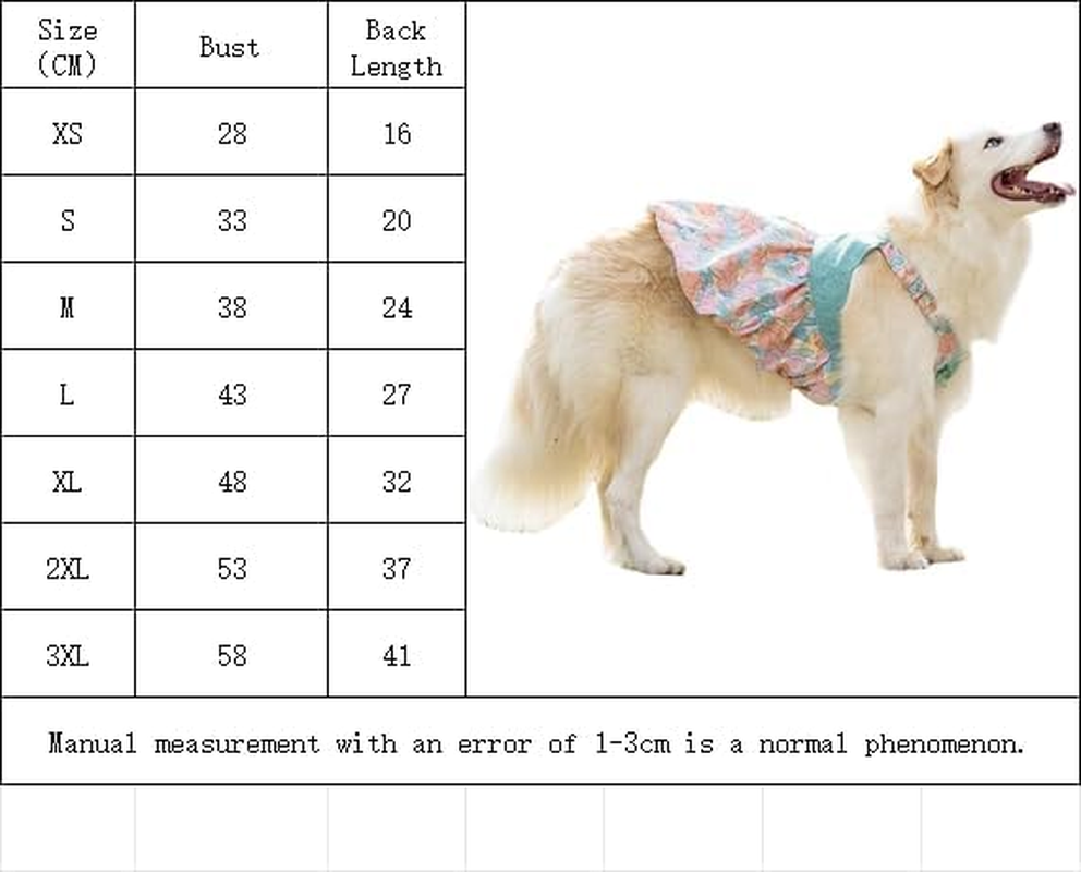 Generic Dog Dress, Floral Wedding Dress, Blue, X-Large image number 3