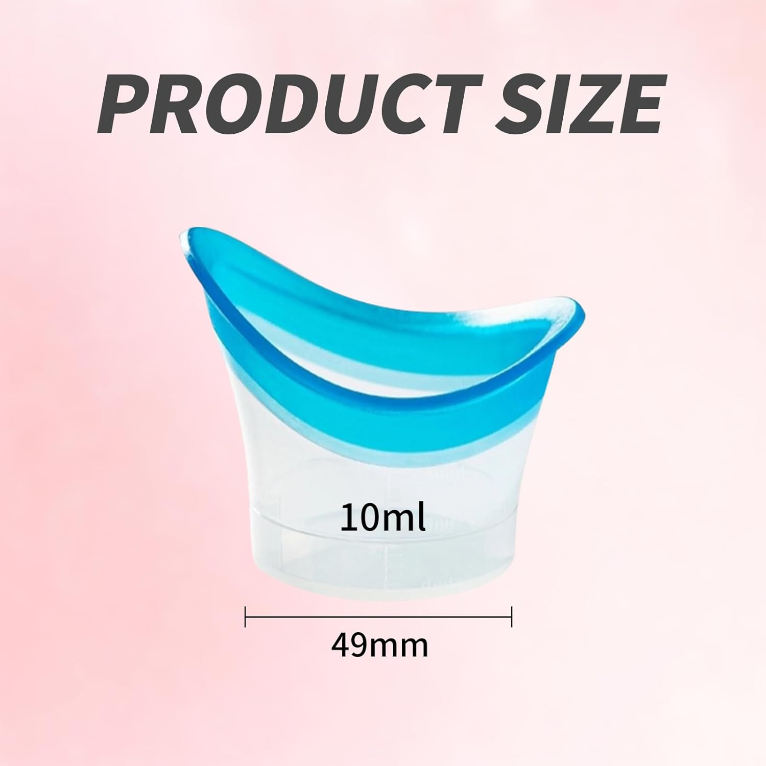 BRBASAP 4Pack Eye Wash Cup and Bath Kit Silicone Eyelash Lid Care for Tired Dry Eyes Effective Eye Cleaner Solution with Storage Container image number 5