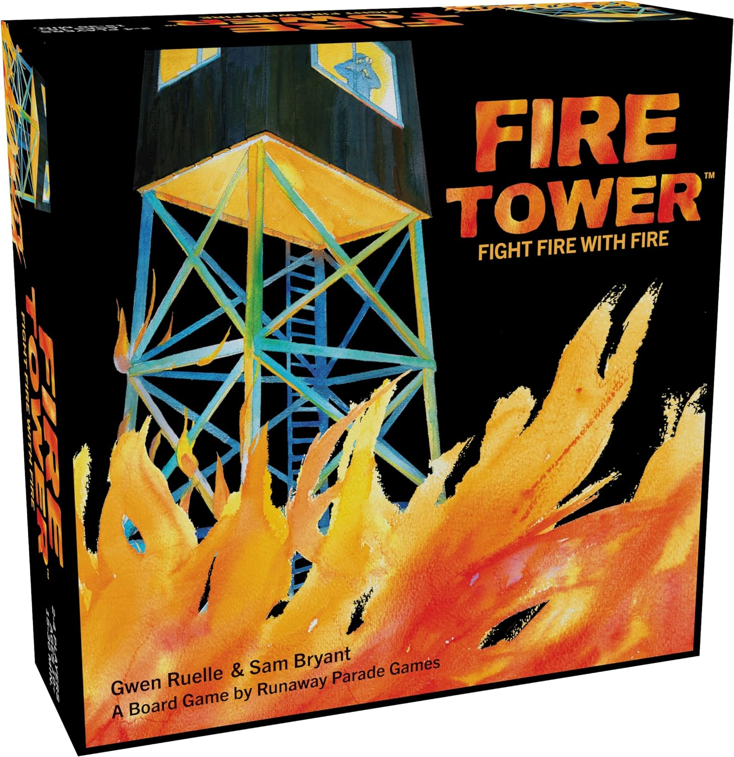 Fire Tower Board Game- Fight Fire with Fire in This Award-Winning, Fast Paced and Competitive Game