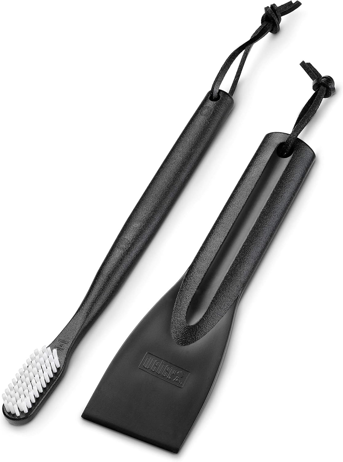 Weber Gas Barbecue Maintenance Kit - Cookbox Scraper and Flexible Brush BBQ Grill Cleaning Kit for Removing Tough Grease image number 1