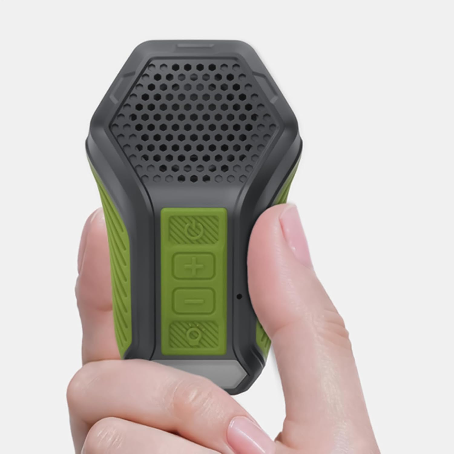 Gvblkq Wearable Speaker Wireless | Music Playing Device with LED Light - Compact Hiking Speaker - for Runners Travelers Running Jogging Gym Hiking Cycling Commuting Traveling Housework Leisure