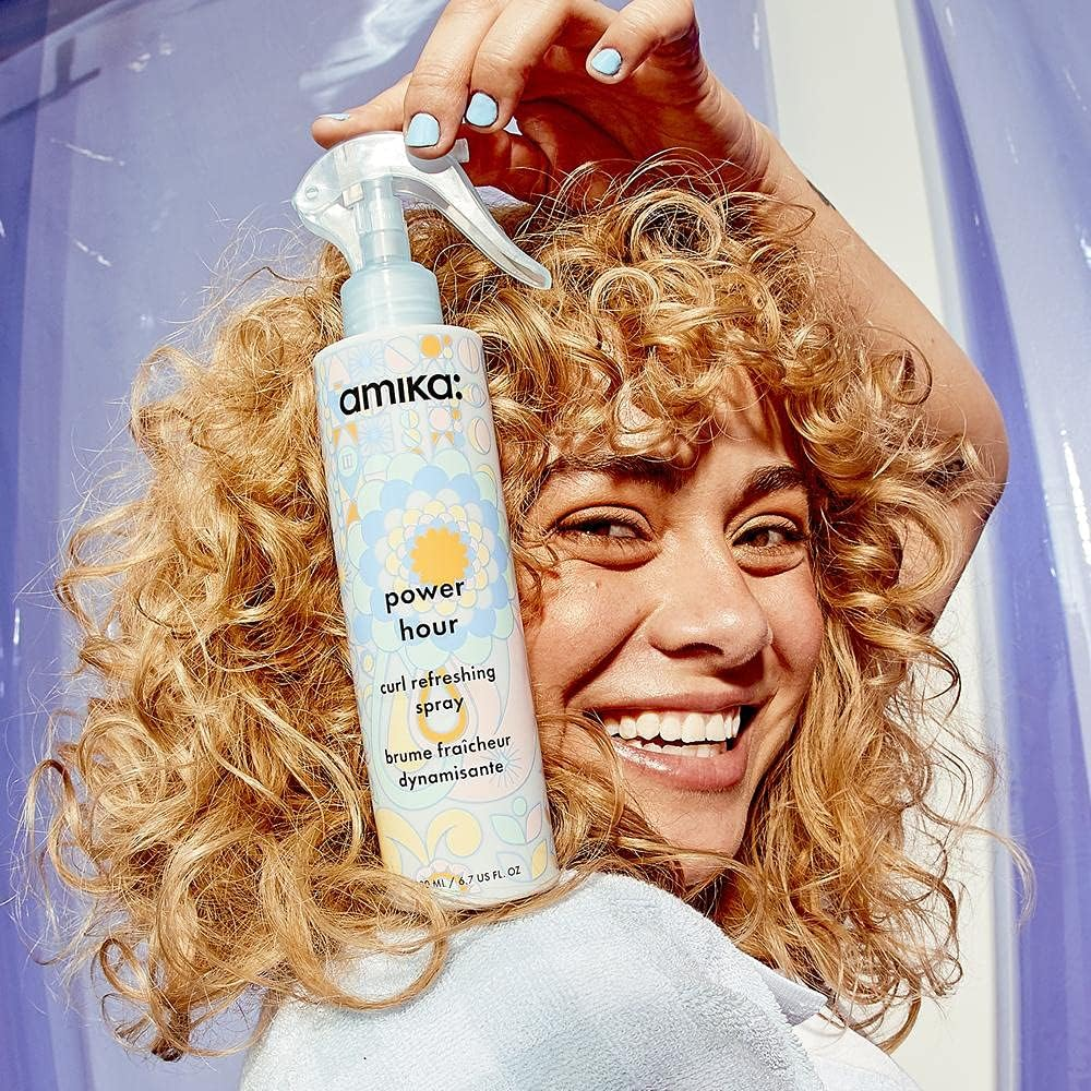 Amika Power Hour Curl Refreshing Spray image number 3