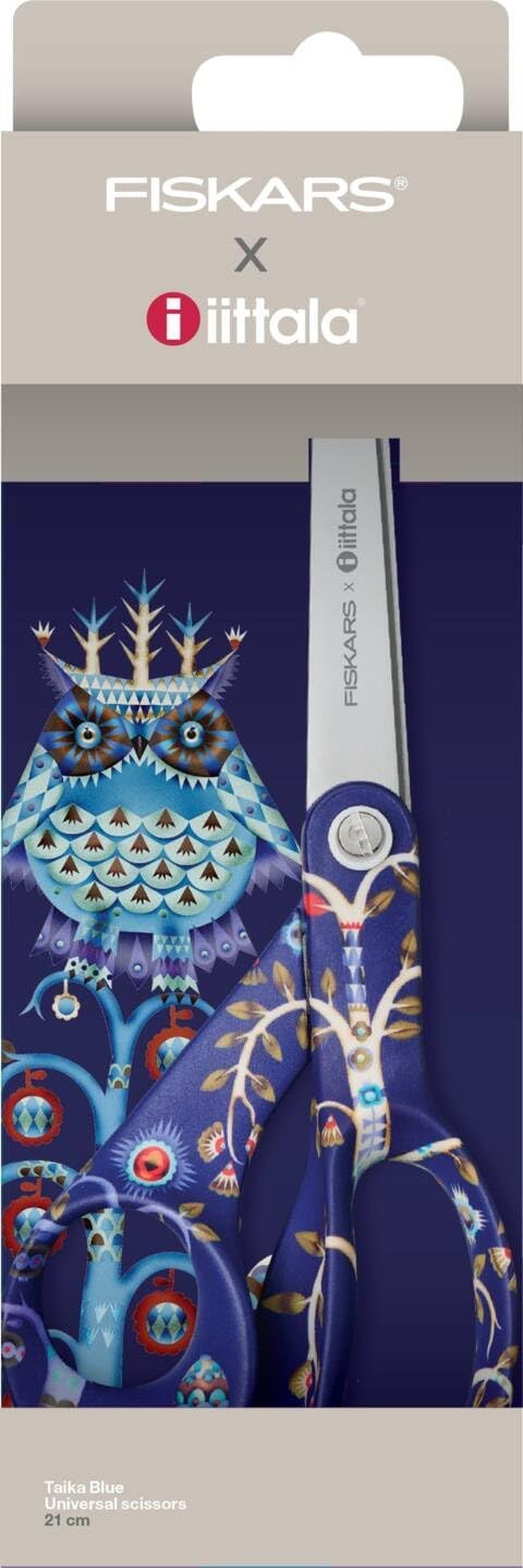 Fiskars X Iittala Scissors Taika Blue (21 Cm) image number 6