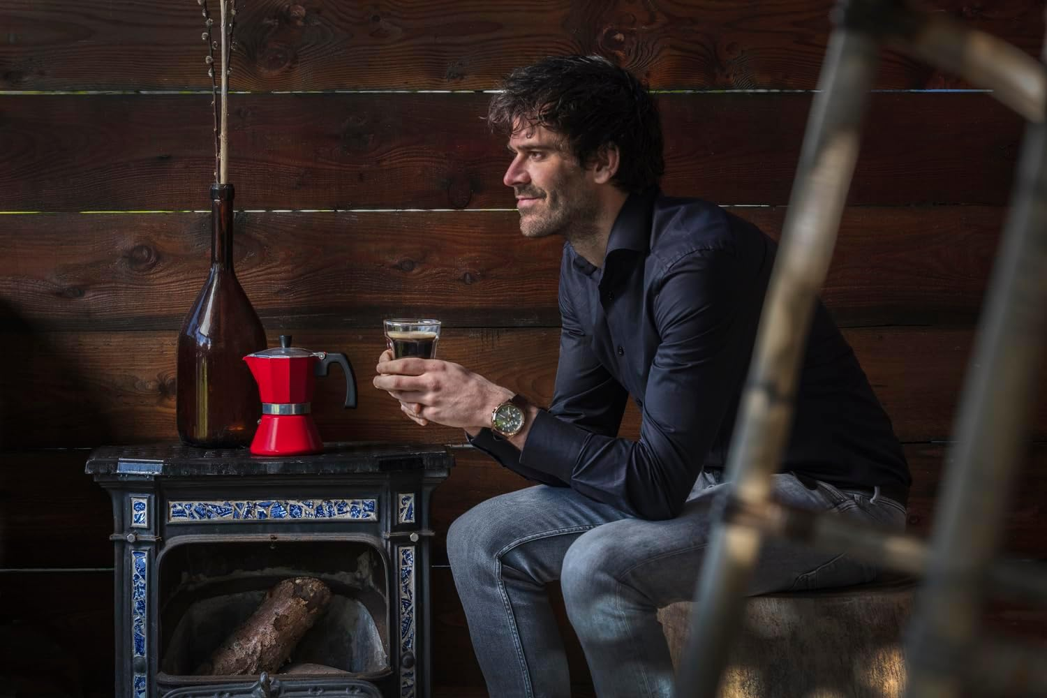 Cafetera Espresso 6 Tazas Tivoli-Roja (Induccion) image number 2