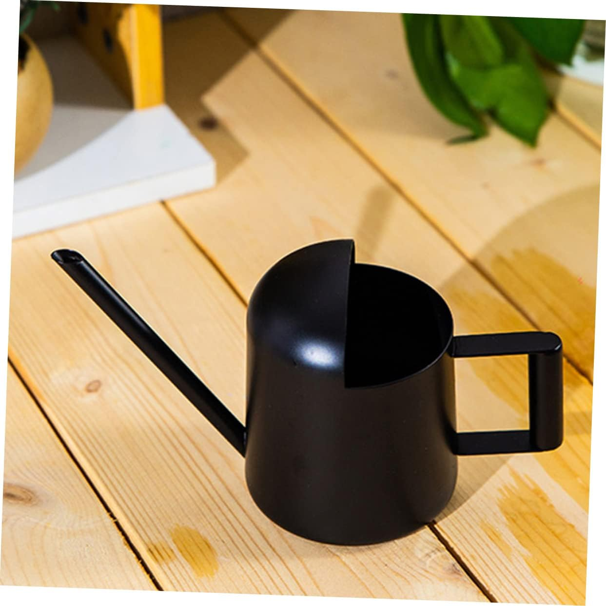 Watering Can Extendable Spout Plant Watering Device for Gardening Supplies - Brown image number 6