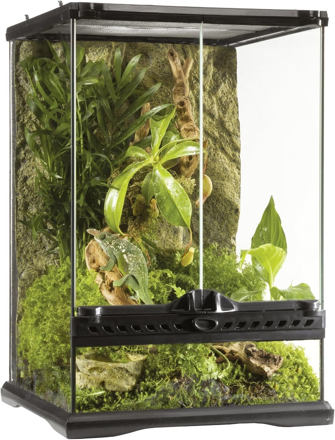 Exo Terra Glass Natural Terrarium, Mini/Tall, 30 X 30 X 45 Cm image number 1