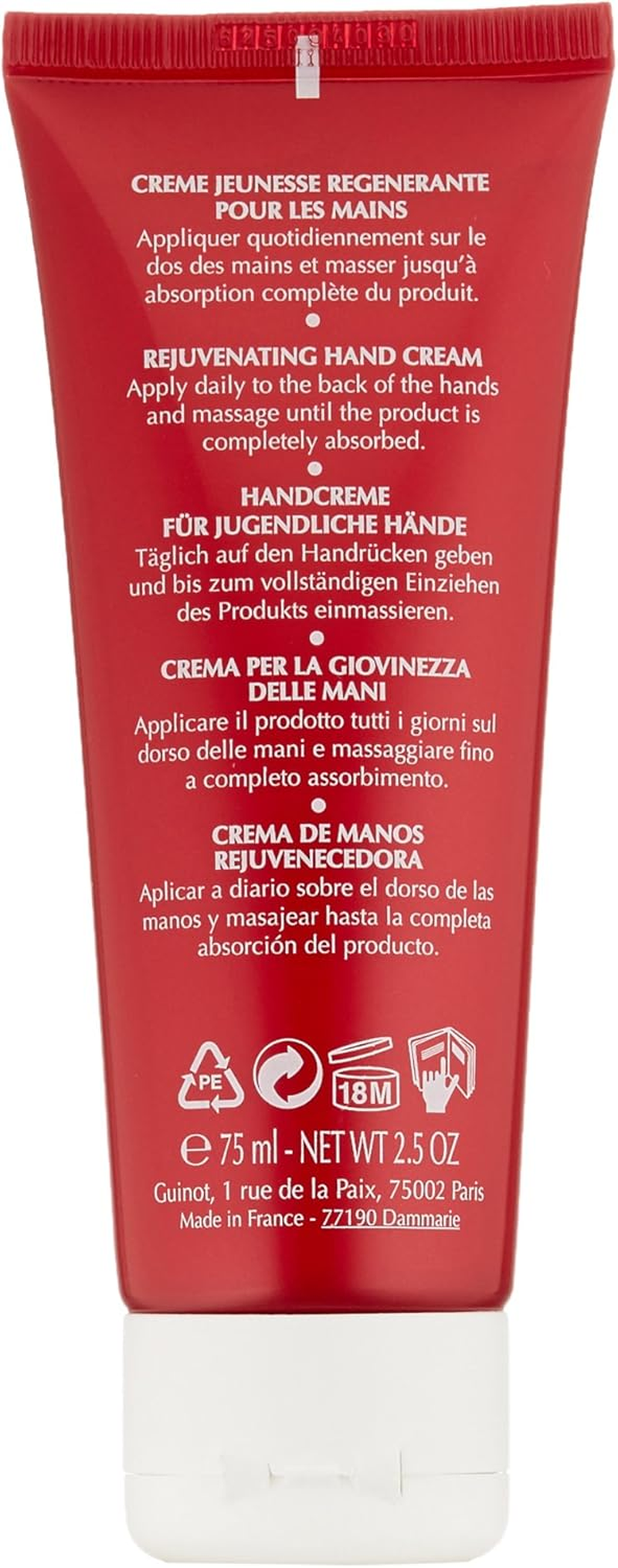 Guinot Multi-Action Vital Hand Care 75Ml/2.5Oz image number 1