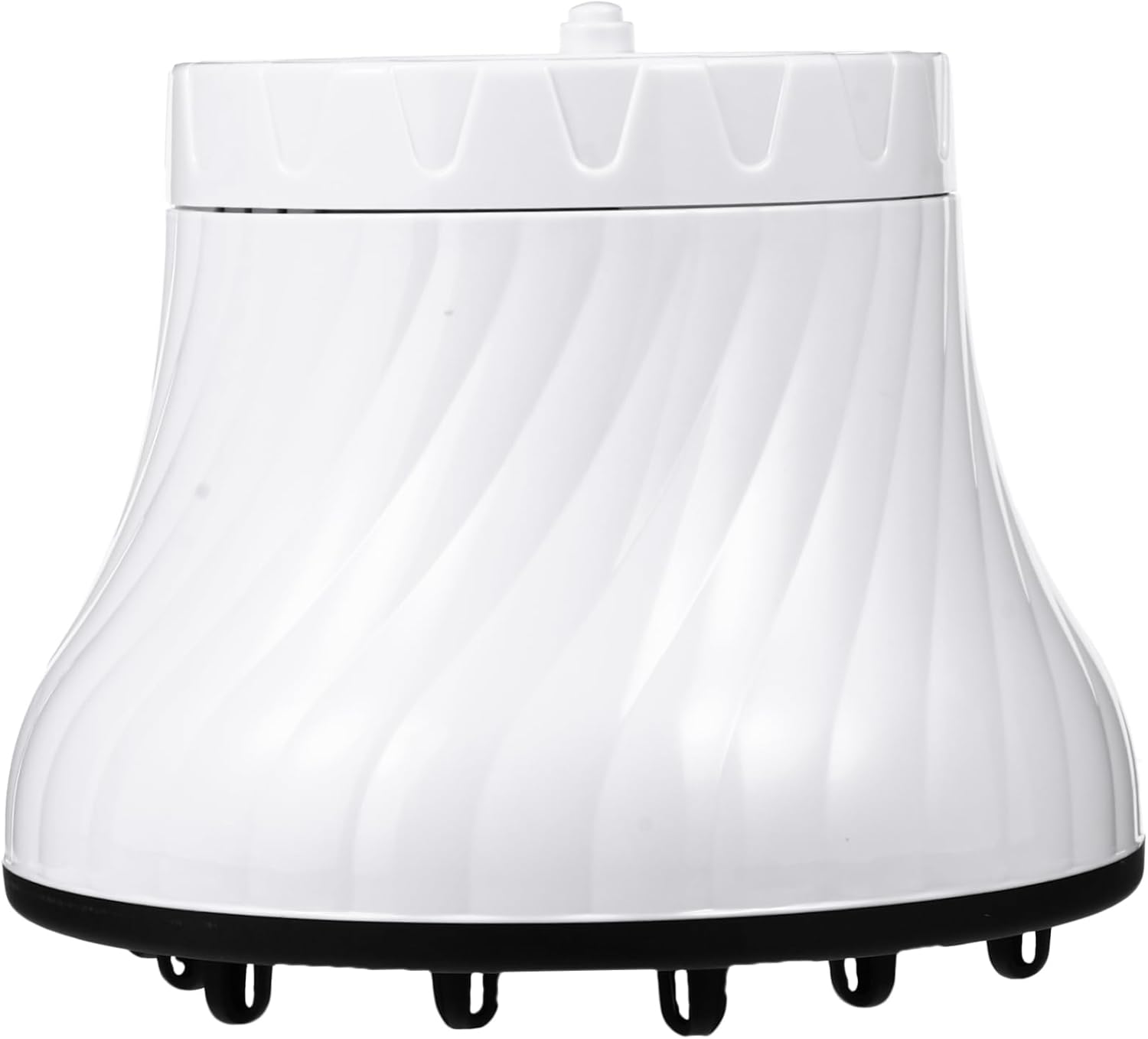 BAZEITFLOW Plastic Hair Diffuser 1-Piece Adjustable Blow Cover for Hair Types Portable and Collapsible Design for Travel and Easy Storage image number 3