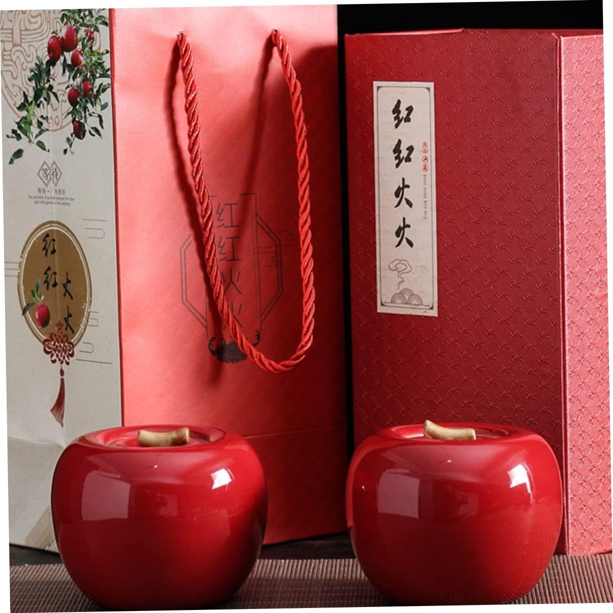 RORPOIR 1Pc Adorable Tea Canister for Tea Storage Compact Decorative Container for Home For image number 4