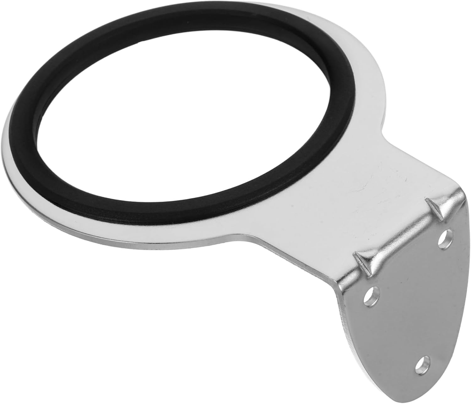 Beatifufu Elegant Look Wall-Mounted Hair Dryer Holder Stable and Heavy Duty Creative Pre-Drilled Design Space-Saving for Bathroom or Bedroom image number 2